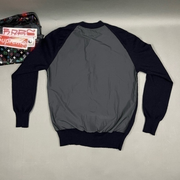 PRESS SAMPLE Allsaints Zip Up Cashmere Bomber Jacket - Picture 2 of 8